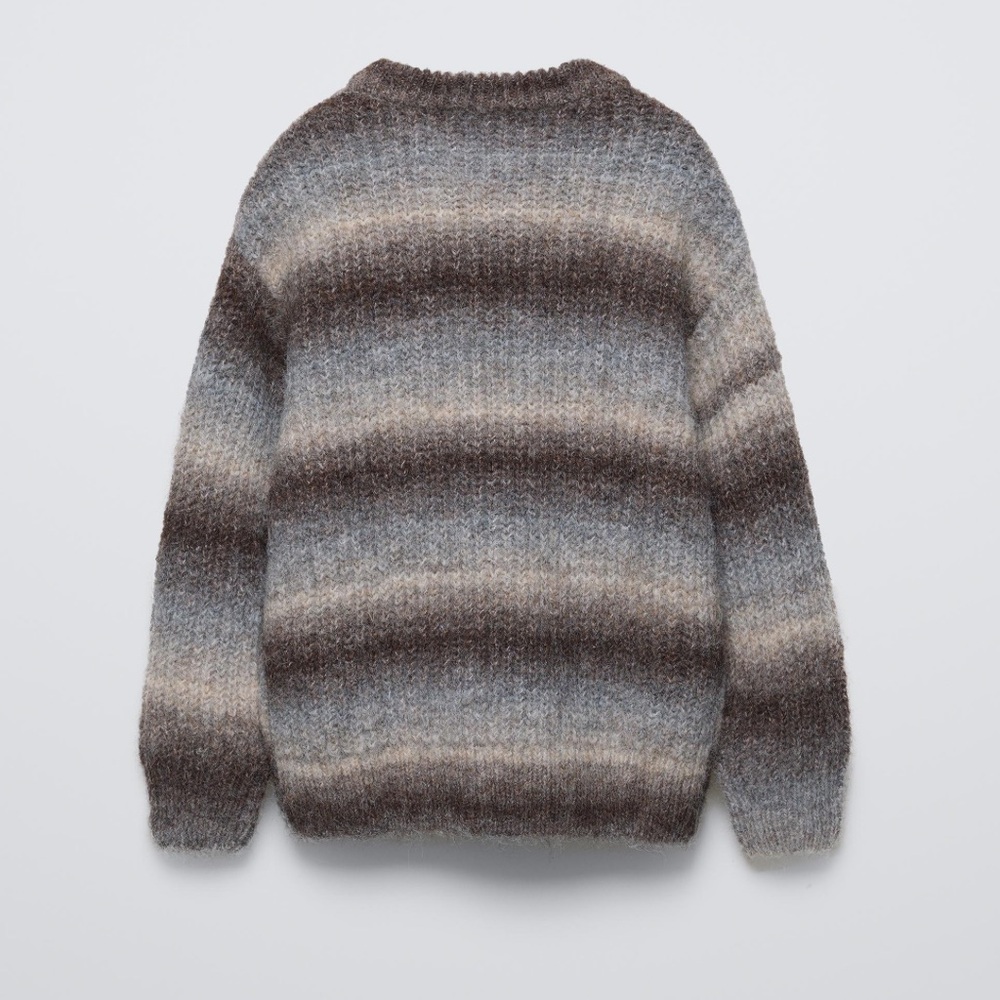 Zara striped knit sweater